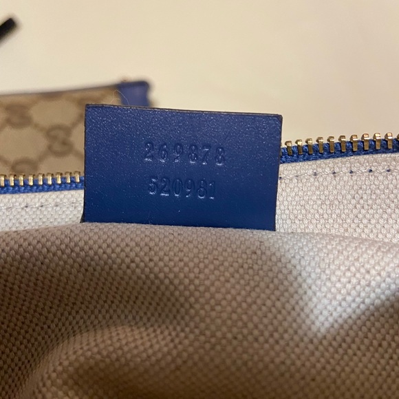 Used Authentic Gucci Small GG Craft Tote - Picture 14 of 15